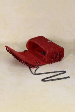 Lovetobag Red Opal Flapover Clutch -Inca Sales Store 268ltb14 4