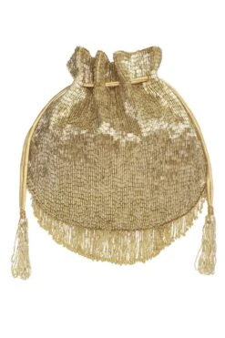 Lovetobag Gold & Silver Panache Potli Bag 9 Lovetobag Gold & Silver Panache Potli Bag -Inca Sales Store 268ltb4 4