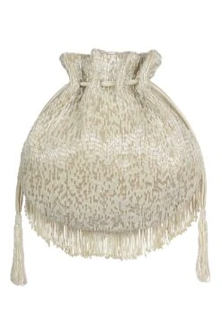 Lovetobag Ivory Panache Potli Bag 11 Lovetobag Ivory Panache Potli Bag -Inca Sales Store 268ltb6 5