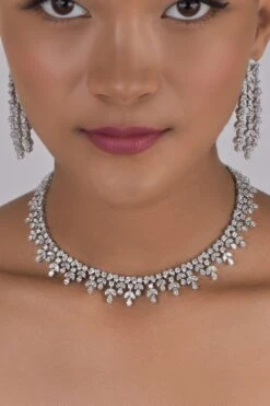 Diosa Paris Classic Swarovski Necklace