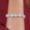 Diosa Paris White Swarovski Cuff Bracelet -Inca Sales Store 26923ds8 1