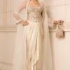 Tarun Tahiliani Ivory Hand Embellished Cape Set -Inca Sales Store 27042023tt02 1