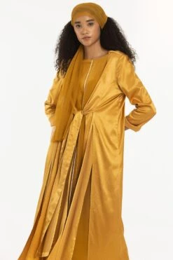 Three Mustard Round Neck Tunic -Inca Sales Store 2710thr19 3