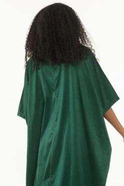 Three Emerald Green V-neck Kaftan Set -Inca Sales Store 2710thr3 5
