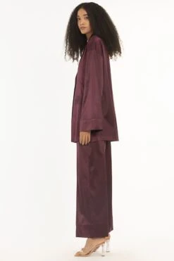 Three Wine High Waisted Broad Bottoms 9 Three Wine High Waisted Broad Bottoms -Inca Sales Store 2710thr8 2