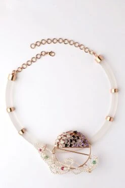 Suhani Pittie Midnight Moon Gemstone & Pearl Necklace -Inca Sales Store 271123sp31 3