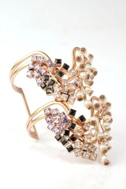 Suhani Pittie Pearlescent Frost Gold-plated Cuff 7 Suhani Pittie Pearlescent Frost Gold-plated Cuff -Inca Sales Store 271123sp34 3