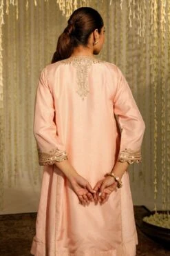Sheetal Batra Mehnaaz Romantic Pink Sequin Embellished Kurta Set -Inca Sales Store 2712s23b9 5