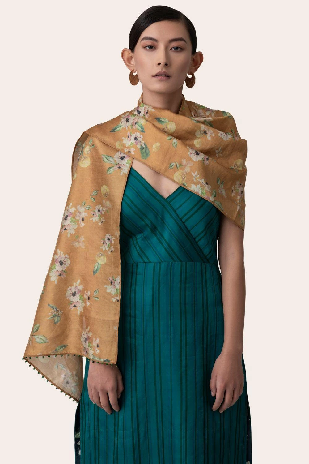 November Noon Citrus Heat Mustard Scarf 3 November Noon Citrus Heat Mustard Scarf