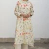 Begum Pret Nilofer Ivory A-line Floral Kurta Set -Inca Sales Store 272bgp6 1