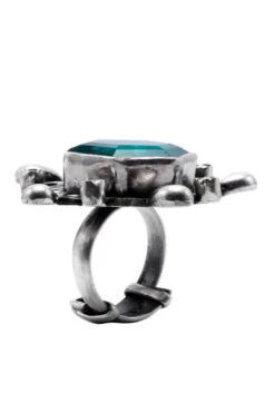 Sangeeta Boochra X Nitibha Kaul Silver Tiara Charming Ring -Inca Sales Store 27423sbn8 3