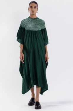 Medium Bottle Reen Shibori Kaftan