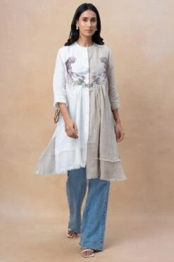 GRAINE Portrait Handkerchief Tunic