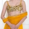 Dilnaz Marigold Embellished Bustier