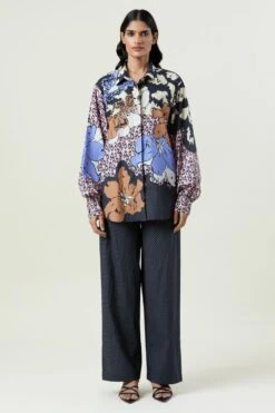 Kanika Goyal Label Multicoloured Engineered Print Co-ord Set