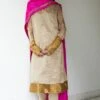 Shorshe Mulberry Silk Pink Stole