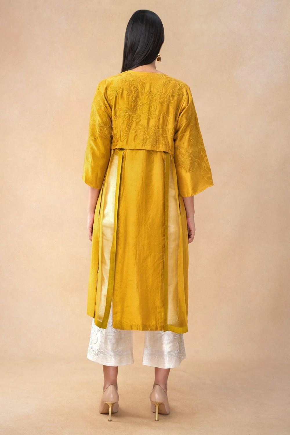 Bodhi Tree Ivory Boot Cut Pants 7 Bodhi Tree Ivory Boot Cut Pants - Image 5