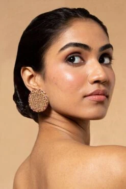 Fooljhadi Multicoloured Circular Studs -Inca Sales Store 28323fj13 3