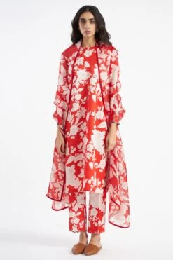 Kshitij Jalori Pali Garnet Dupatta