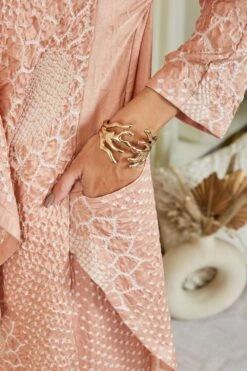 Twenty Nine Peach Gajji Silk Cape Set 11 Twenty Nine Peach Gajji Silk Cape Set -Inca Sales Store 287twennin6 5