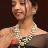 Riana Jewellery Enchanting Jade & Pearl Layered Necklace Set -Inca Sales Store 291223ra14 1