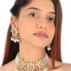 Riana Jewellery Mozanite Majesty Gold Handcrafted Choker Set -Inca Sales Store 291223ra6 1
