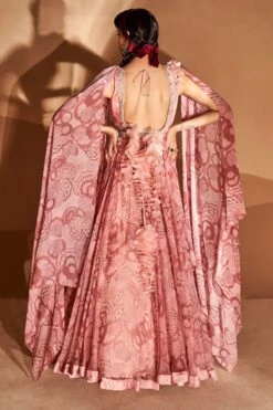 Bhumika Sharma Blush Pink Bahaar Anarkali Set -Inca Sales Store 2912bsg17 3