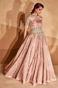 Bhumika Sharma Blush Pink Embellished Anarkali Set 6 Bhumika Sharma Blush Pink Embellished Anarkali Set -Inca Sales Store 2912bsg19 2