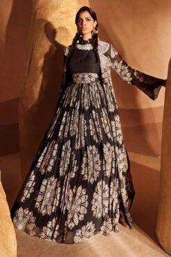 Bhumika Sharma Black Gulbahar Anarkali & Jacket Set 14 Bhumika Sharma Black Gulbahar Anarkali & Jacket Set -Inca Sales Store 2912bsg7 6