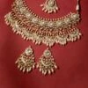 Zevar By Geeta Gold Kundan & Polki Necklace Set -Inca Sales Store 2912zg6 1