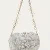 Doux Amour Silver Isa Crustal Heart Clutch -Inca Sales Store 2923da13 1