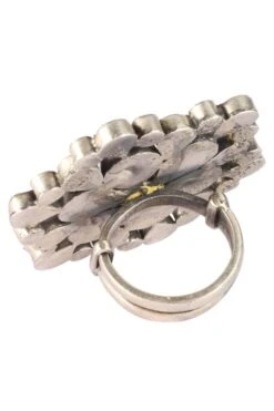 Sangeeta Boochra Kundan Studded Silver Ring -Inca Sales Store 29323sb12 4
