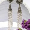 Sangeeta Boochra Silver Deveshi Threader Earrings -Inca Sales Store 29323sb34 1