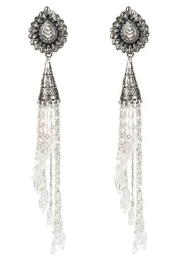 Sangeeta Boochra Silver Deveshi Threader Earrings -Inca Sales Store 29323sb34 2