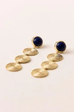 Energy Studio Nazca Earrings In Lapis Lazuli -Inca Sales Store 29423es17 5