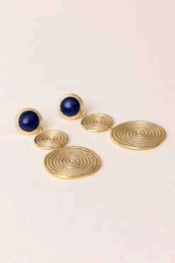 Energy Studio Nazca Earrings In Lapis Lazuli -Inca Sales Store 29423es17 6