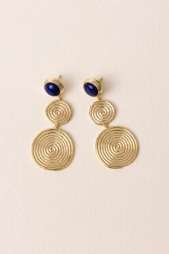 Energy Studio Nazca Earrings In Lapis Lazuli -Inca Sales Store 29423es17 8
