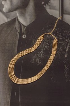 Tarun Tahiliani Accessories Long Pearl Necklace