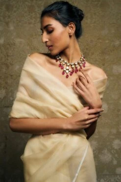 Tarun Tahiliani Accessories Kundan Polki Necklace