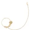 Maisara Gold Finish Jadau Nose Ring -Inca Sales Store 29523mai43 1