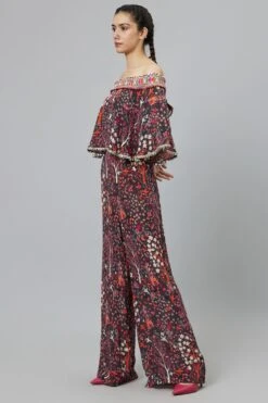 SVA Grey Off Shoulder Jumpsuit -Inca Sales Store 29523sva3 3