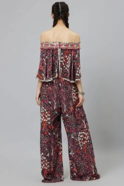 SVA Grey Off Shoulder Jumpsuit -Inca Sales Store 29523sva3 5