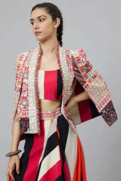 SVA Shahar Striped Jacket Set 10 SVA Shahar Striped Jacket Set -Inca Sales Store 29523sva5 4