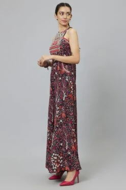 SVA Grey Abstract Printed Jumpsuit 8 SVA Grey Abstract Printed Jumpsuit -Inca Sales Store 29523sva52 2