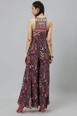 SVA Grey Abstract Printed Jumpsuit 11 SVA Grey Abstract Printed Jumpsuit -Inca Sales Store 29523sva52 5