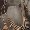 Tarun Tahiliani Accessories Ivory Necklace Dori With Tassels