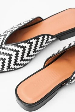 Inochhi Chevron Handwoven Mules -Inca Sales Store 296430 3