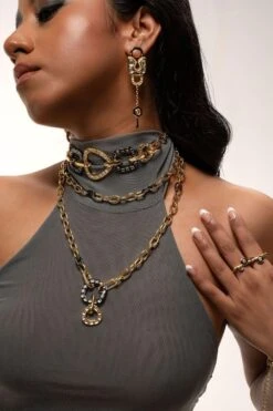 Isharya Snatched Lock & Key Earrings -Inca Sales Store 29823ia29 2