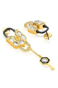 Isharya Snatched Lock & Key Earrings -Inca Sales Store 29823ia29 4