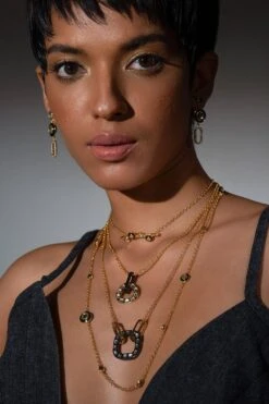 Isharya Gold Chain Necklace
